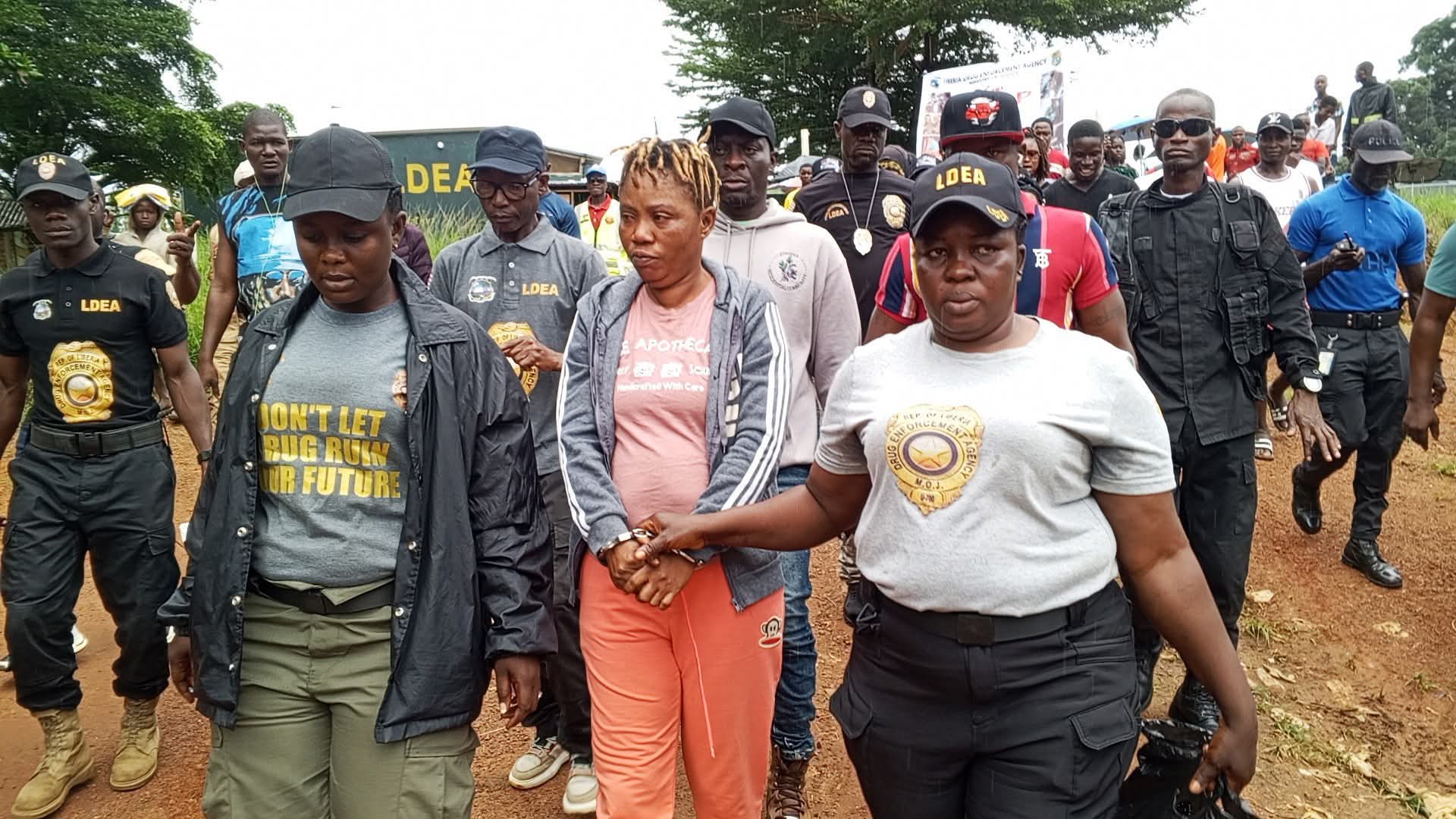 ‎Drug Menace in Liberia: Ganta Residents Nab Peddler Amid Growing Citizen Action‎
