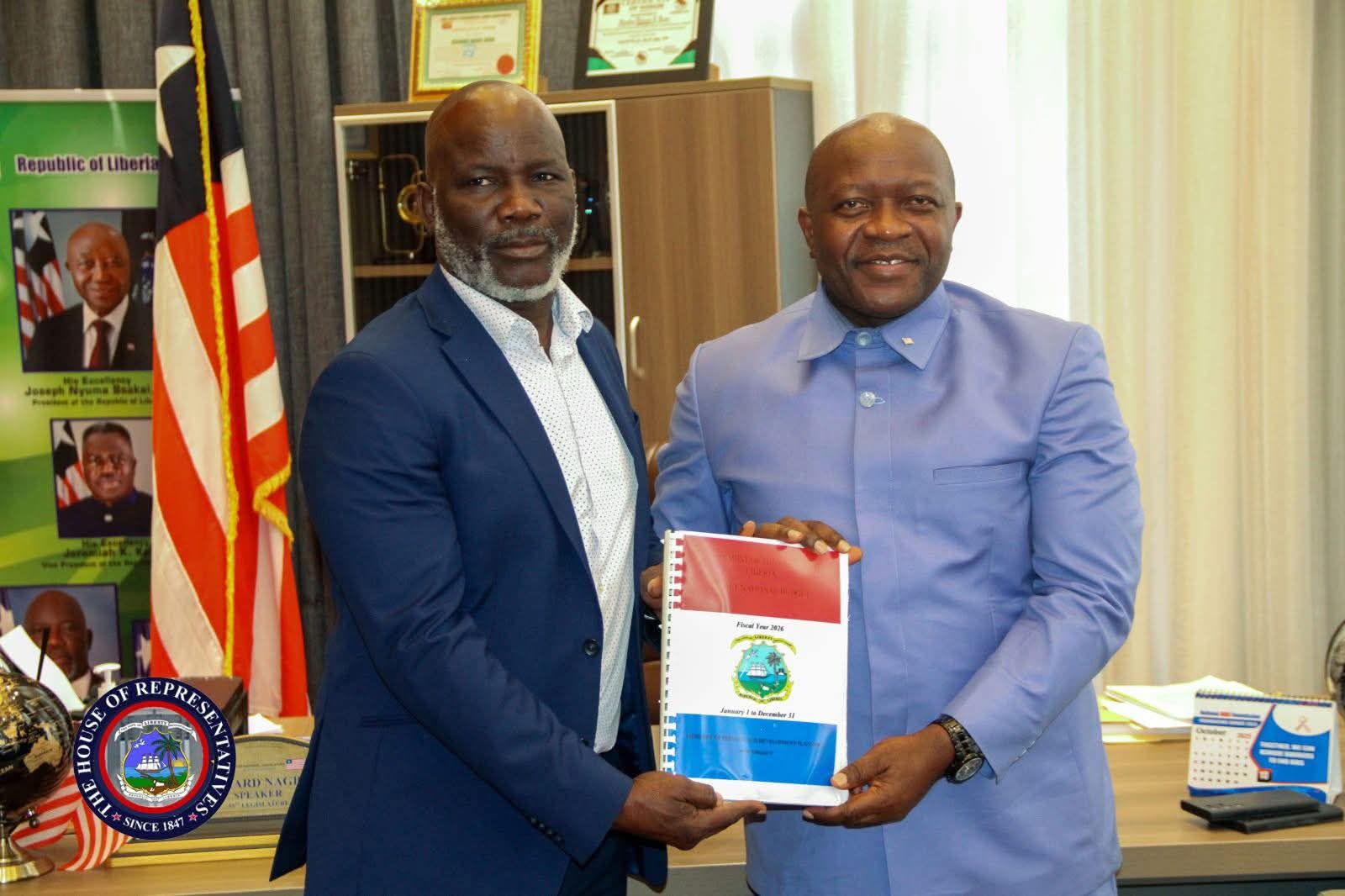 House Receives US$1.2 Billion Draft Budget for 2026 Fiscal Year