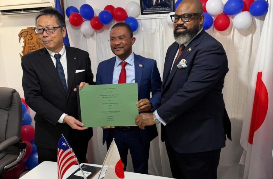 Liberia Secures $16M Japanese Grant to Rehabilitate Strategic…