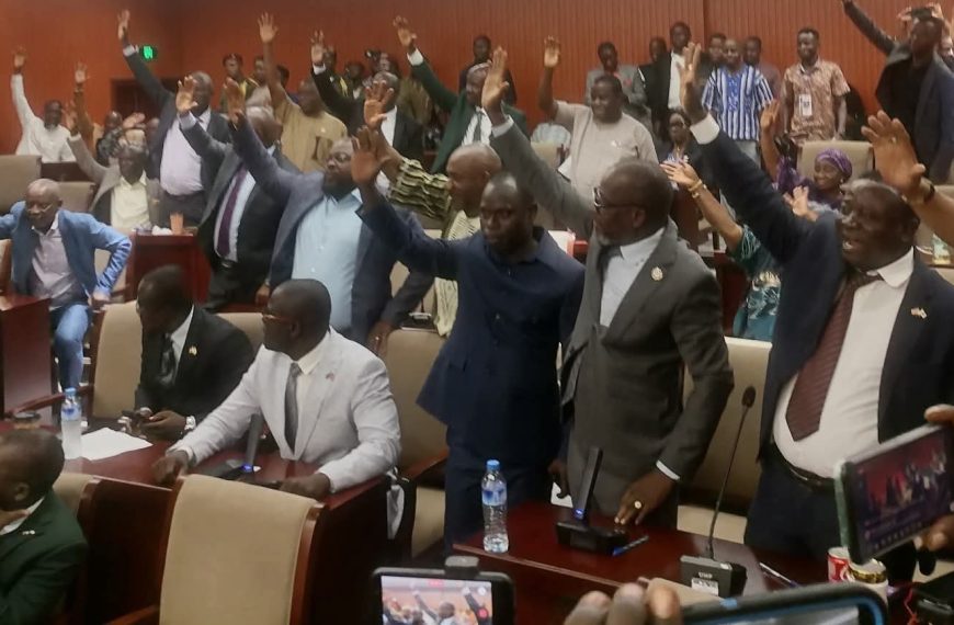 Full List of Lawmakers that Expelled Yekeh Kolubah Revealed