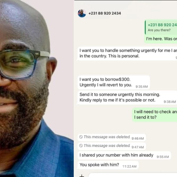 Who Is Impersonating Liberia’s Chief of Staff? Minister Stevquoh Warns of Scammers Using His Name for Fraud