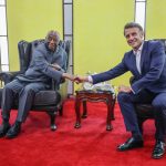 Boakai, Macron Meet in Nairobi to Discuss Deeper Liberia-France Cooperation