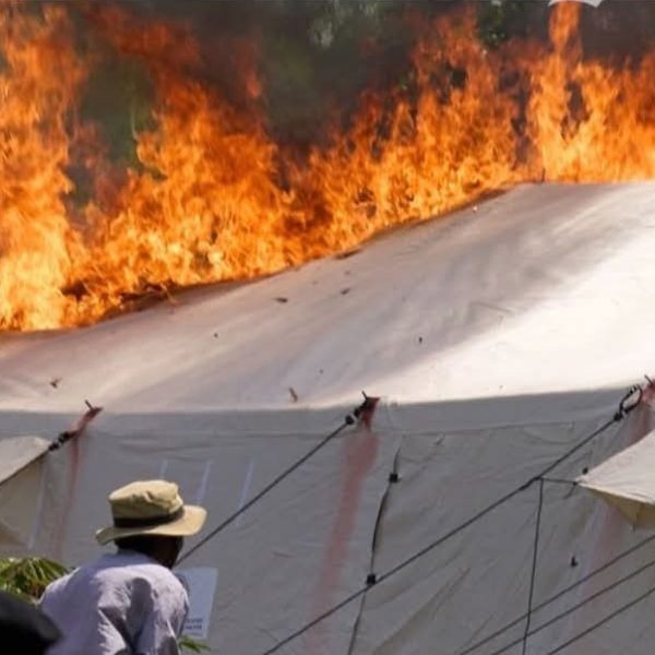 DRC Ebola Riots: Tents Burned Over “Fake” Virus&hellip;