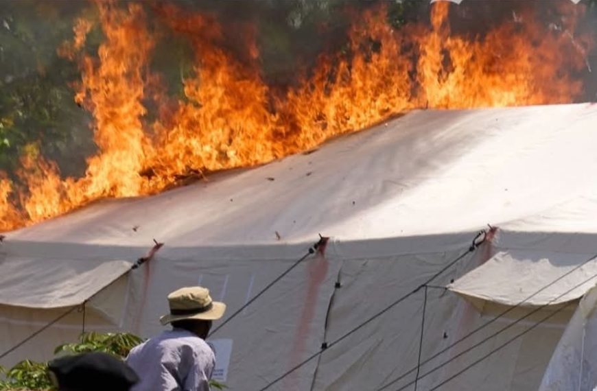 DRC Ebola Riots: Tents Burned Over “Fake” Virus Claims