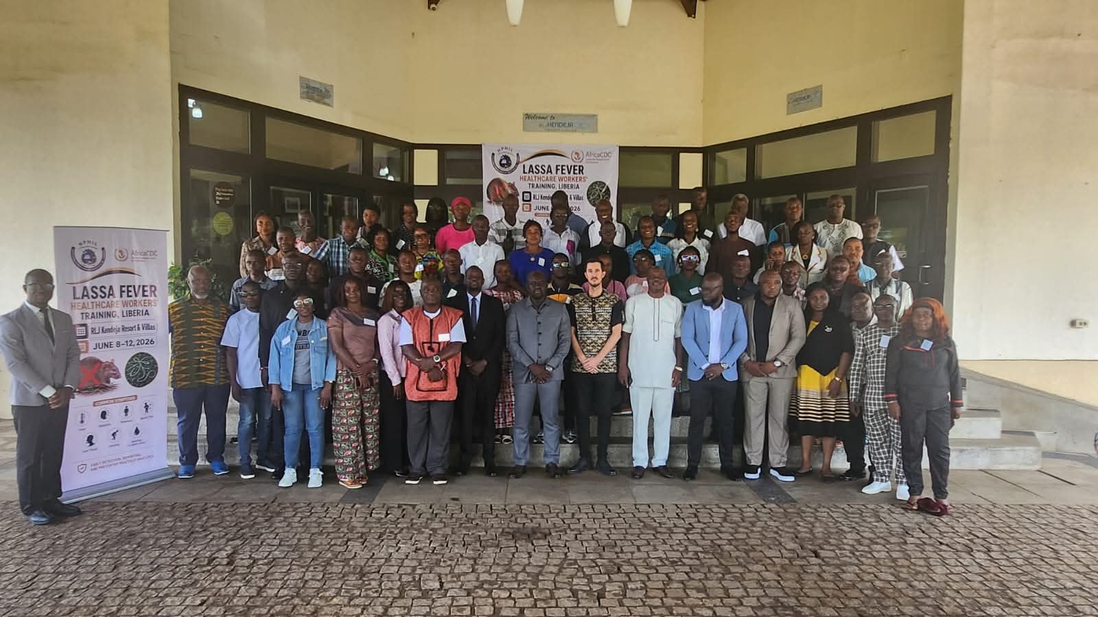 NPHIL and Africa CDC are holding a 5-day Lassa Fever training for healthcare workers