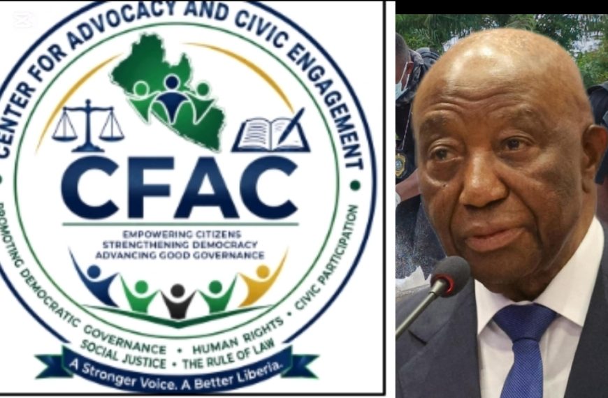 CFAC Welcomes Boakai’s Anti-Drug Actions, Demands Greater Transparency
