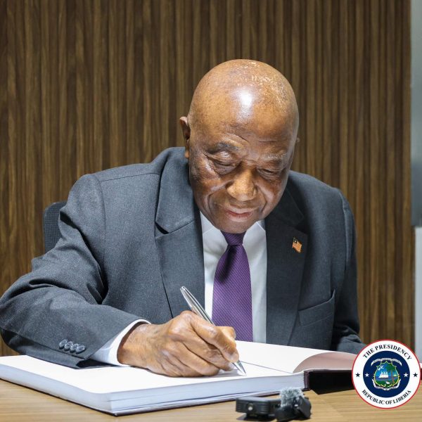 Boakai Tackles Online Harassment, Data Theft As he…