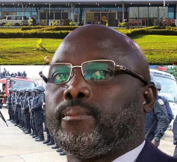 Weah Returns Wednesday as RIA Imposes Tight Security…