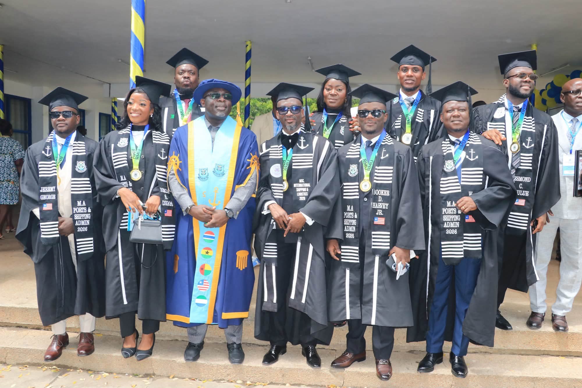 13 LiMA Stars Graduate From Ghana’s Top Maritime University