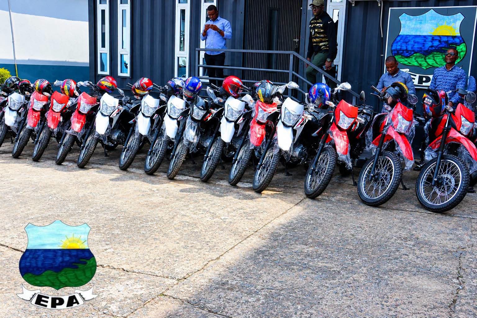 EPA Gets 15 Motorcycles to Boost Environmental Monitoring